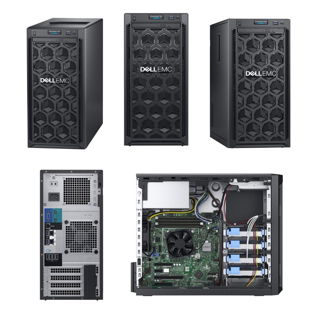 Dell EMC PowerEdge T140 Xeon E-2124 - 3.3GHz 8GB 1TB - Tower Server